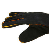 ▶ Guantes de soldador negros resistentes