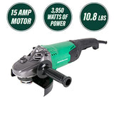 ▶ METABO Esmeriladora Amoladora angular, 7 pulgadas, 15 amperios (G18ST) Metabo HPT