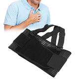 Soporte para costillas rotas, cinturón protector lumbar ajustable transpirable para mujeres y hombres