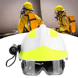 ▶Casco de casco duro para rescate de emergencia, equipo de protección personal, faro y gafas con faro