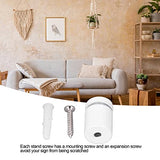 🔩 Orenic 12 Piezas Clavo Separador De Vidrio Publicitario, Tornillos Para Soportes De Letreros De Pared De Acero Inoxidable De 19x25 Mm, Juego De Tornillos Para Clavos Publicitarios De Acero Inoxidable