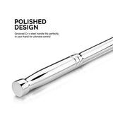 ▶ NEIKO  Llave de torque o dinamométrica Barra de disyuntor premium de 3/8 pulgadas, 12 pulgadas de largo, barra de disyuntor de tuercas, cabeza Cr-Mo flexible de 180 grados con construcción de acero Cr-V