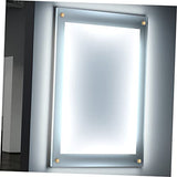 🔩 Mobestech 24 Piezas De Acero Inoxidable Clavos Publicitarios Soporte De Letrero Soporte De Vidrio Tornillos Blancos Soportes De Letrero Tornillos De Separación Soportes De Separador De