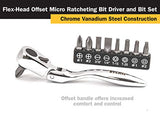 ▶ Titan Tools 11212 10pc Micro Flex Bit Driver