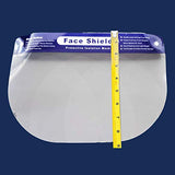 LUTEMA Máscara Transparente de Protección Facial Careta Anti-Salpicaduras Protege contra Saliva Polvo Aceite (10)