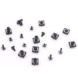 💢 Hilitchi 250 piezas 6 x 6 mm 12 x 12 mm pulsador táctil interruptor micro momentáneo tacto surtido – 20 valor/4 pines