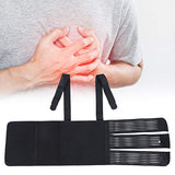 ▶ Cinturón de protección Lumbar , Corsé de Pecho, Protector de Pecho, Cinturón de Soporte Lumbar, Cinturón de Fractura de Costilla Ajustable para Hombres Y Mujeres