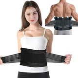 ▶ Cinturón de protección Lumbar con Correas de Compresión Ajustables para Alivio del Dolor en Parte Baja de Espalda, Dar Forma al Cuerpo de Posparto XL(94-108cm)