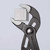 ▶ KNIPEX Cobra Tenaza para Bombas de Agua Hightech Recubiertos de Plástico Antideslizante, 300 mm, color gris