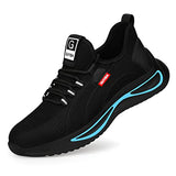 ▶  GLANOUDUN Zapatos de Trabajo de Seguridad para Hombres Zapatos de Acero Peso Ligero Transpirable Zapatos de Trabajo para Trabajadores Zapatos de protección