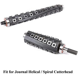 Herramientas Carpintería  Cortadores De Carburo De Tungsteno Cuadrado (14 X14x2mm 30°) Para Herramientas De Torneado De Madera Juego De Insertos De Carburo De Tungsteno De 10 Piezas Para Cabezales De Cortador En Espiral