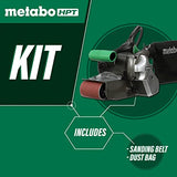 ▶ METABO Lijadora de cinturón | 3 x 21 pulgadas | Para carpintería | Velocidad variable | Motor de 9.0 amperios | Agarre suave | 5 años de garantía | SB8V2 Metabo HPT