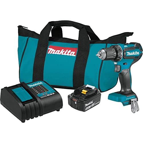 Makita XFD13SM1 18V LXT® Kit de taladro sin escobillas inalámbrico de iones de litio de 1/2