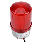 Luz de seguridad roja pequeña, luz estroboscópica de baliza, precaución precaución