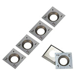 Herramientas Carpintería  Cortadores De Carburo De Tungsteno Cuadrado (14 X14x2mm 30°) Para Herramientas De Torneado De Madera Juego De Insertos De Carburo De Tungsteno De 10 Piezas Para Cabezales De Cortador En Espiral