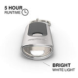 Energizer - Llavero con Linterna LED – Cuerpo de Metal Brillante, Resistente a caídas, luz de Llavero Ultra compacta, Pilas Incluidas