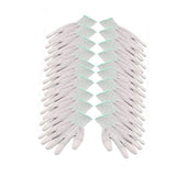 ▶ Full Fingers Nylon Labor Protection Guantes antideslizantes antiestáticos Gris Verde(10 13 Full Fingers Nylon Labor Protection Guantes antideslizantes antiestáticos Gris Verde