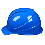 ▶ Casco de Seguridad - Casco Ajustable para la construcción Líder Electricista ABS de Alta Resistencia Casco de protección de Mano de Obra Transpirable (Color : Blue, Size : 2pcs)