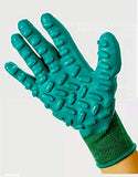 ▶ Guantes antivibración Guante de látex de goma que absorbe las vibraciones, antiimpacto, antivibración,