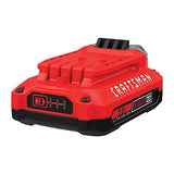 ▶ CRAFTSMAN Batería de Ion Litio de 20V 2.0Ah