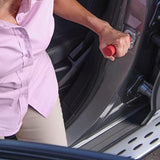 ▶  Automotive Support Handle Mobility Aid & Car Cane Vehicle Stand Assist Grab Bar Handle - Red