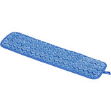 Rubbermaid Commercial Hygen - Almohadilla de microfibra para trapeador, Trapeador para inundación, Azul, 45.72cm