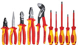 ▶ KNIPEX Juego de herramientas industriales con aislamiento de 10 piezas