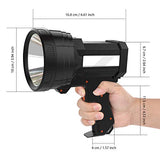 🔦 Linterna recargable Foco LED recargable de iones de litio con batería para, 1200 Lúmenes/Luces Puntuales, 5 Modos De Luz, Linterna impermeable IPX4 para emergencias de huracanes, camping, senderismo, ciclismo