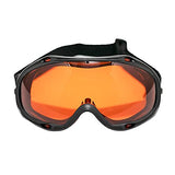 ▶ Gafas de seguridad láser 355nm 532nm Protección anti láser Gafas de nieve OD6 + CE Gafas protectoras para máquina de grabado de corte láser UV y verde Estilo B