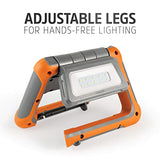 🔦 Linterna recargable Energizer.-  Linterna LED Recargable multipanel, Resistente al Agua IPX4, superbrillante, 1000 lúmenes, Cable de Carga USB Incluido, función de Banco de energía, Patas Ajustables