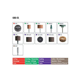 ▶ DREMEL - Kit para Lijar y Esmerilar, 31 Piezas