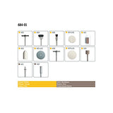 ▶ DREMEL - Kit para Limpiar y Pulir, 20 Piezas