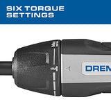 ▶ DREMEL - Destornillador eléctrico inalámbrico recargable por USB de 4 V