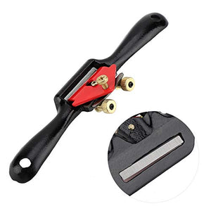 Herramientas Carpintería   9INCH/215MM Cepilladora manual para trabajar la madera Herramienta de cincel de borde de corte manual de madera ajustable con tornillo Herramientas de carpintero Cepillo Plano de borde de madera Afeit