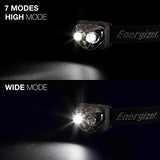 Energizer - Linterna LED de Alta Potencia, Resistente al Agua IPX4, LED superbrillante, múltiples Modos de luz, el Mejor Faro para Camping, Correr, al Aire Libre, luz de Emergencia, Pilas Incluidas