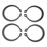 225 Piezas Anillo De Retención a Presión,Circlips,Anillos De Seguridad,Juego De Cajas Surtidas Circlip,Metal,Internos y Externos,En Una Caja De Plástico