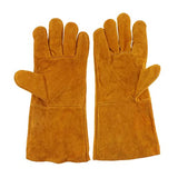 ▶ Guantes de soldador resistentes, para horno/parrilla/chimenea