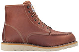 ▶ Botas de Trabajo impermeables de 6 pulgadas para hombre, Bronceado, 10