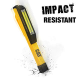 ▶ CATERPILLAR  Cat Linterna LED con base magnética de 175 lúmenes con chip incorporado CT1000 (negro/amarillo)