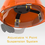 TOOLIOM Casco de seguridad para motosierra, casco de protección de seguridad con gafas antivaho