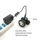 ▶ Casco para Faro, con Tiras Reflectantes Casco Protector Antideslumbrante Resistente a Los Olores Batería Recargable De 2600 MA Iluminación del Sitio Ingeniería Mineros Minas