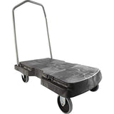 Rubbermaid Commercial Products - Carretilla Plegable Triple con Ruedas, Capacidad de 500 Libras, para mudanza/almacén/Oficina