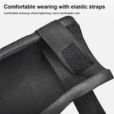 Widealiff 1 par de almohadillas de protección para las rodillas, suelo de trabajo, aislamiento térmico, ajustable