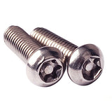 ▶ Tornillos Torx M6 x 16 mm, tornillos de cabeza torx de acero inoxidable 304, tornillos de seguridad de cabeza de botón, roscas de mano derecha, métricas, 20 unidades