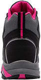 ▶ LARNMERN Botas de Acero para Mujeres Ligero Zapatos de Seguridad Prueba de Puntería Tenis de Seguridad Industrial Construcción Trabajo(25.0 cm, Rosa)
