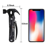 ▶ Martillo Multiherramienta 12 en 1, Martillo Multiusos de acero inoxidable, Martillo Herramienta de supervivencia para hombre, regalo de cumpleaños de Navidad para hombre, bricolaje, padre/padre, marido, novio, él, mujer