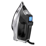 BLACK + DECKER Allure Digital - Plancha de Vapor Profesional, tamaño Completo, Negro/Plateado