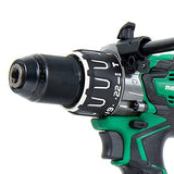 ▶ METABO Kit de taladro inalámbrico de martillo MultiVolt de 36 V con baterías y cargador | DV36DAG