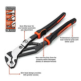 ▶ CRESCENT Alicates, 6 pulgadas, mordida automática, T&G; agarre de cojín CRESCENT