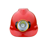 ▶ Casco con luz, Casco de Seguridad Industrial, Casco de construcción rígido, ventilado, arnés de 4 Puntos, Casco de Protección, Casco de Trabajo Casco